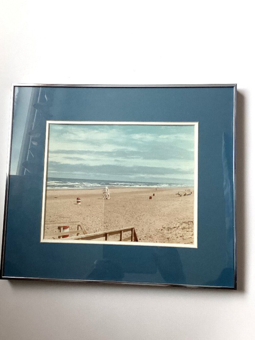 Wall Art Hanging Print Picture Beach Cabin House Sea Ocean Sand Home Decor